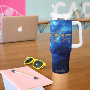 Father-In-Law Gifts Tumbler With Handle Best Father In Law In The Galaxy TB10 Print Your Wear