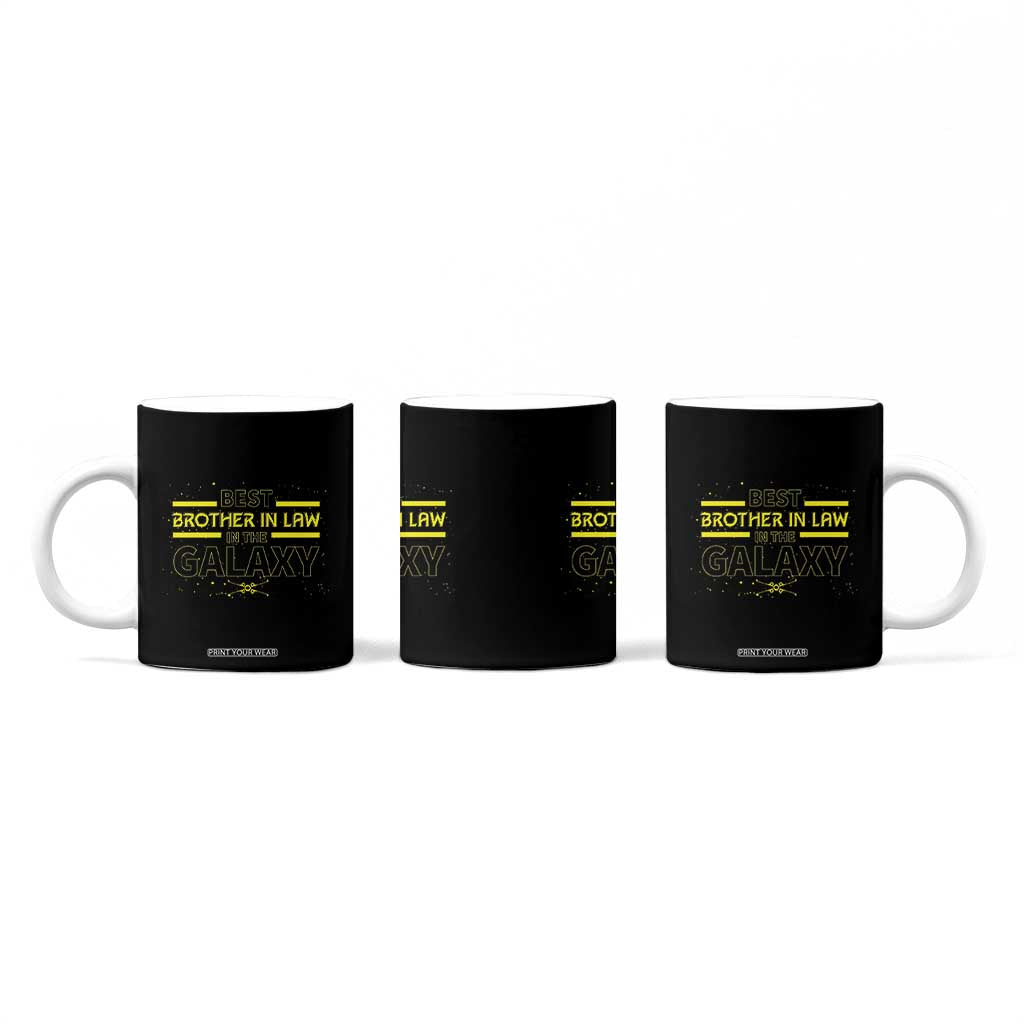 Best Brother In Law Gifts Coffee Mug Christmas Birthday Fathers Day Gift From Sister TB10 Print Your Wear