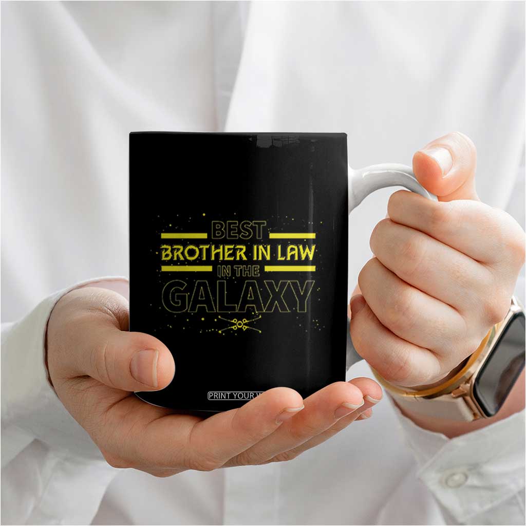 Best Brother In Law Gifts Coffee Mug Christmas Birthday Fathers Day Gift From Sister TB10 Print Your Wear