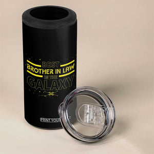 Best Brother In Law Gifts 4 in 1 Can Cooler Tumbler Christmas Birthday Fathers Day Gift From Sister TB10 Print Your Wear