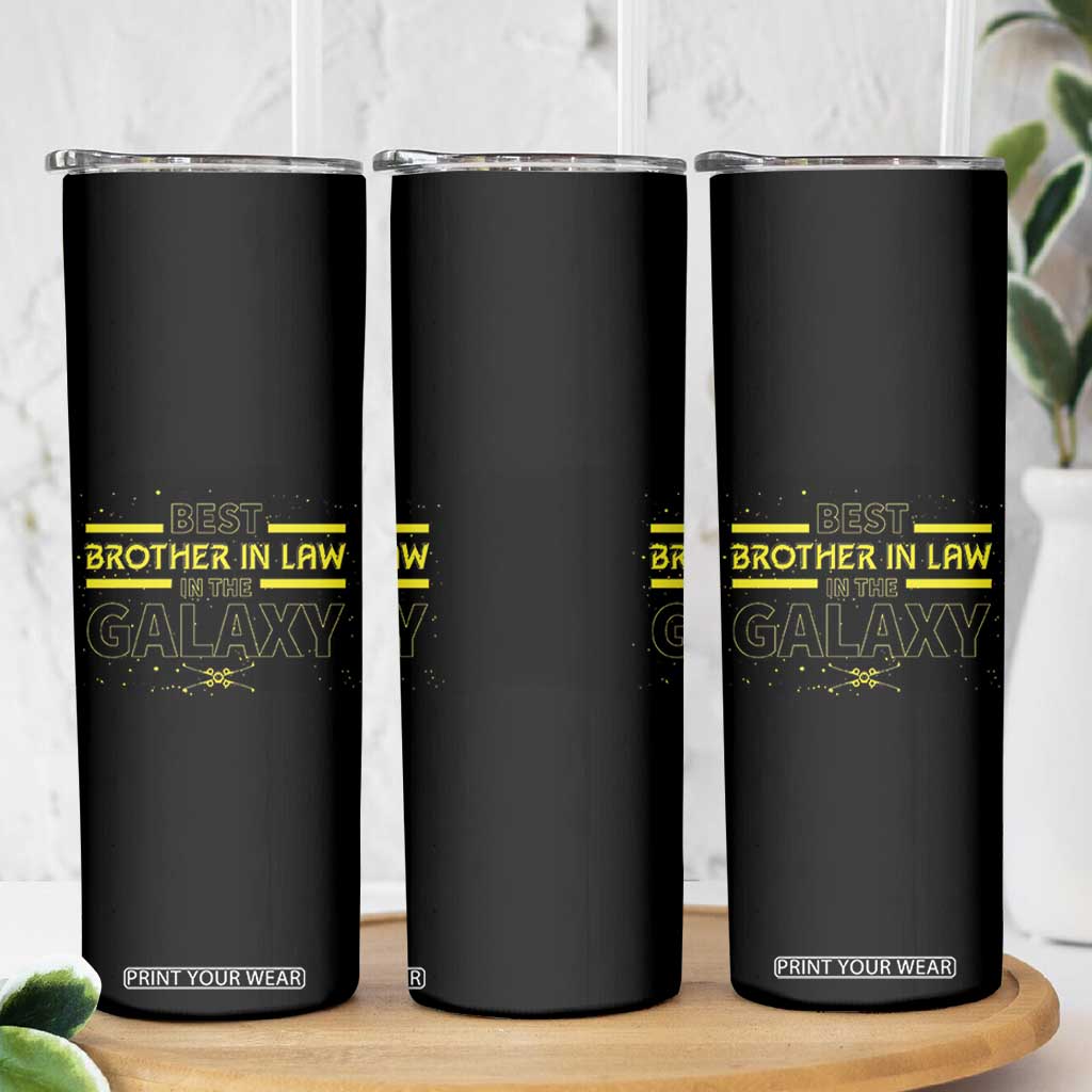 Best Brother In Law Gifts Skinny Tumbler Christmas Birthday Fathers Day Gift From Sister TB10 Print Your Wear