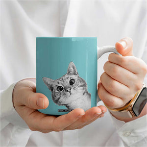 Cat Lover Gifts Coffee Mug You Still Asleep Human TB10 Print Your Wear