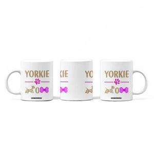 Yorkie Mom Coffee Mug Yorkshire Terrier Gifts For Dog Mom Fur Mama Presents TB10 Print Your Wear
