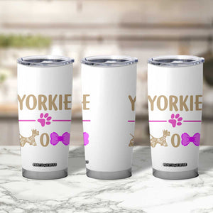 Yorkie Mom Tumbler Cup Yorkshire Terrier Gifts For Dog Mom Fur Mama Presents TB10 Print Your Wear