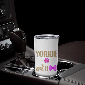 Yorkie Mom Tumbler Cup Yorkshire Terrier Gifts For Dog Mom Fur Mama Presents TB10 Print Your Wear
