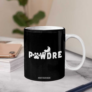 Cat Dad Gift Coffee Mug Pawdre Funny Paw Print Cat Lover Fathers Day TB10 Print Your Wear