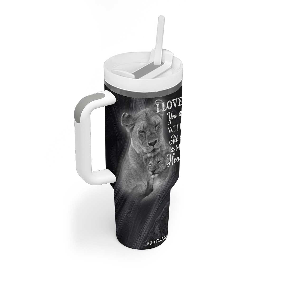 Son Gifts Tumbler With Handle From Mom Christmas Birthday Graduation Gift TB10 Print Your Wear