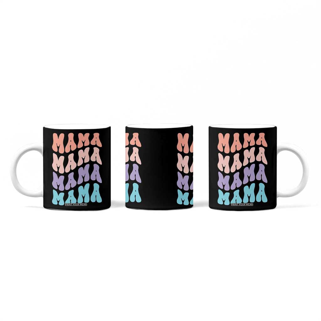 Groovy Mama Coffee Mug Gift For Mothers Day Christmas New Mom TB10 Print Your Wear