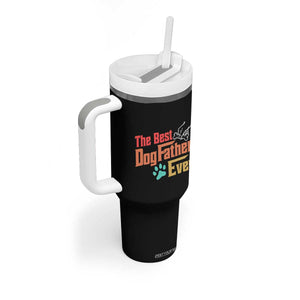Best Dog Dad Ever Tumbler With Handle Vintage Gifts for Dog Dad Fathers Day Gift TB10 Print Your Wear