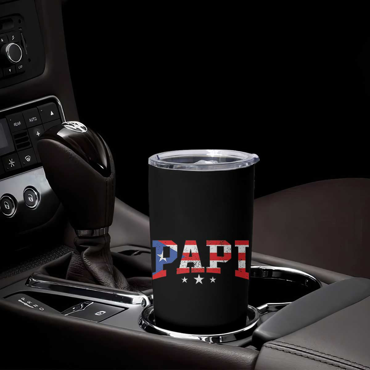 Puerto Rican Papi Tumbler Cup Dad Puerto Rico Pride Boricua Father's Day TB10 Print Your Wear