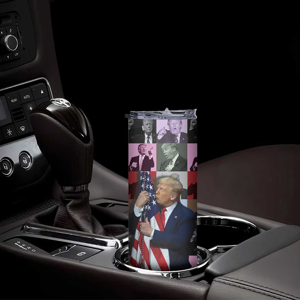 Donald Trump 2024 Skinny Tumbler 45 47 President Eras 4547 Take American Back TB10 Print Your Wear