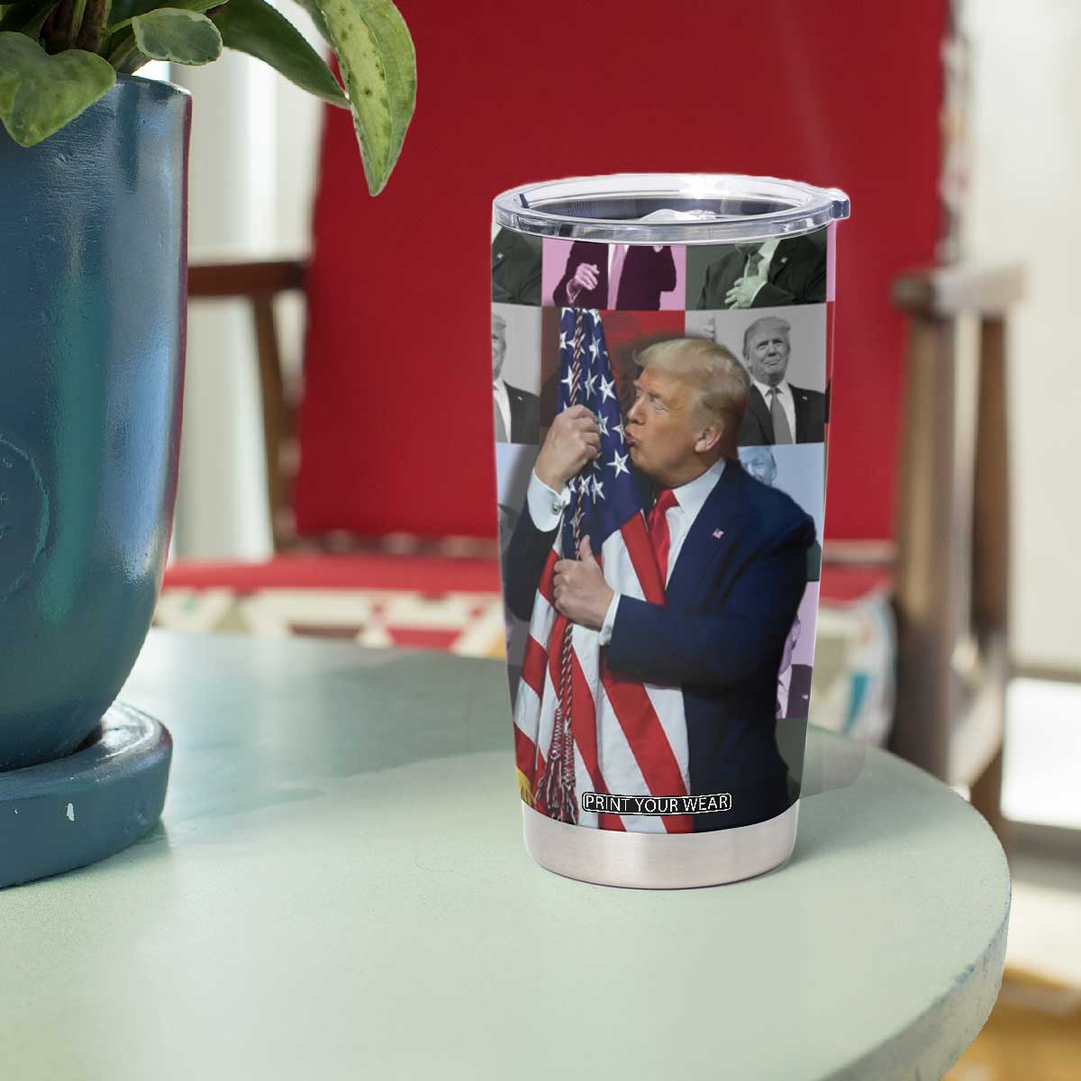 Donald Trump 2024 Tumbler Cup 45 47 President Eras 4547 Take American Back TB10 Print Your Wear