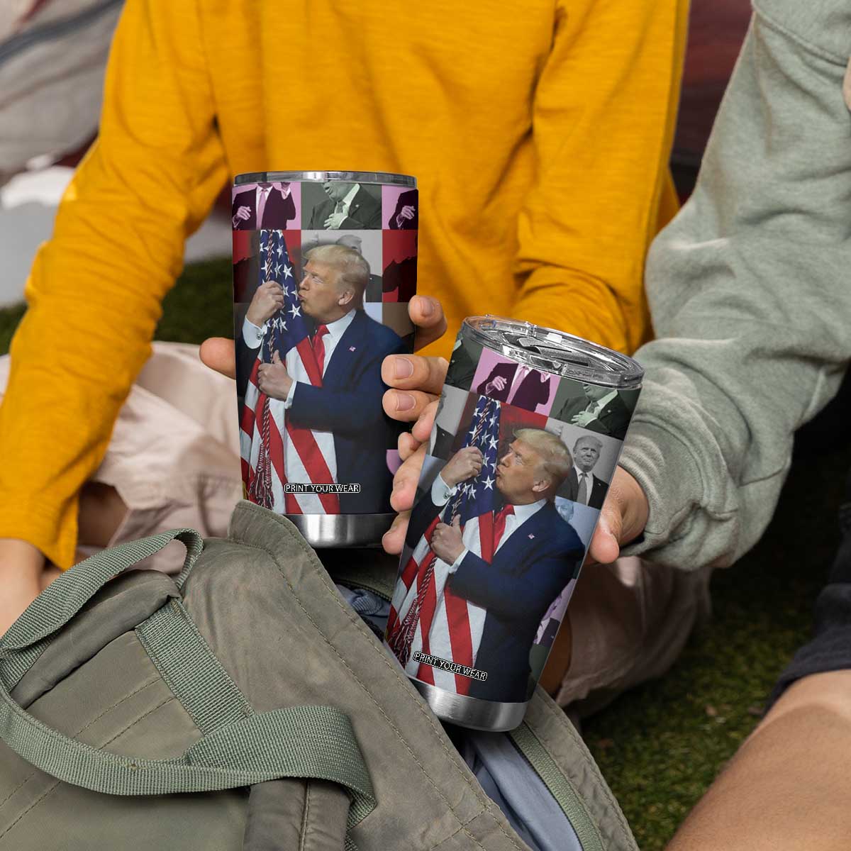 Donald Trump 2024 Tumbler Cup 45 47 President Eras 4547 Take American Back TB10 Print Your Wear