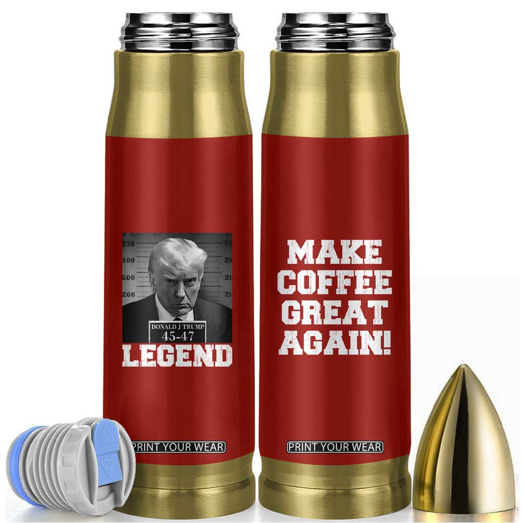 Funny Trump Bullet Tumbler Make Coffee Great Again Coffee Mugs Gifts TB10 Red Print Your Wear