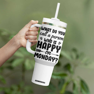 Funny Retirement Gifts Tumbler With Handle Happy Retiree Gag Farewell Present For Coworkers TB10 Print Your Wear