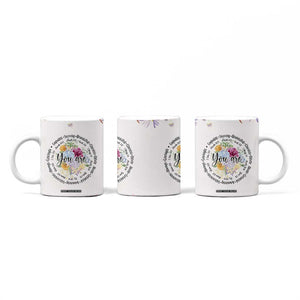 Christian Gifts for Women Coffee Mug Inspirational Religious Present Faith Jesus God Bible Verse Gift TB10 Print Your Wear