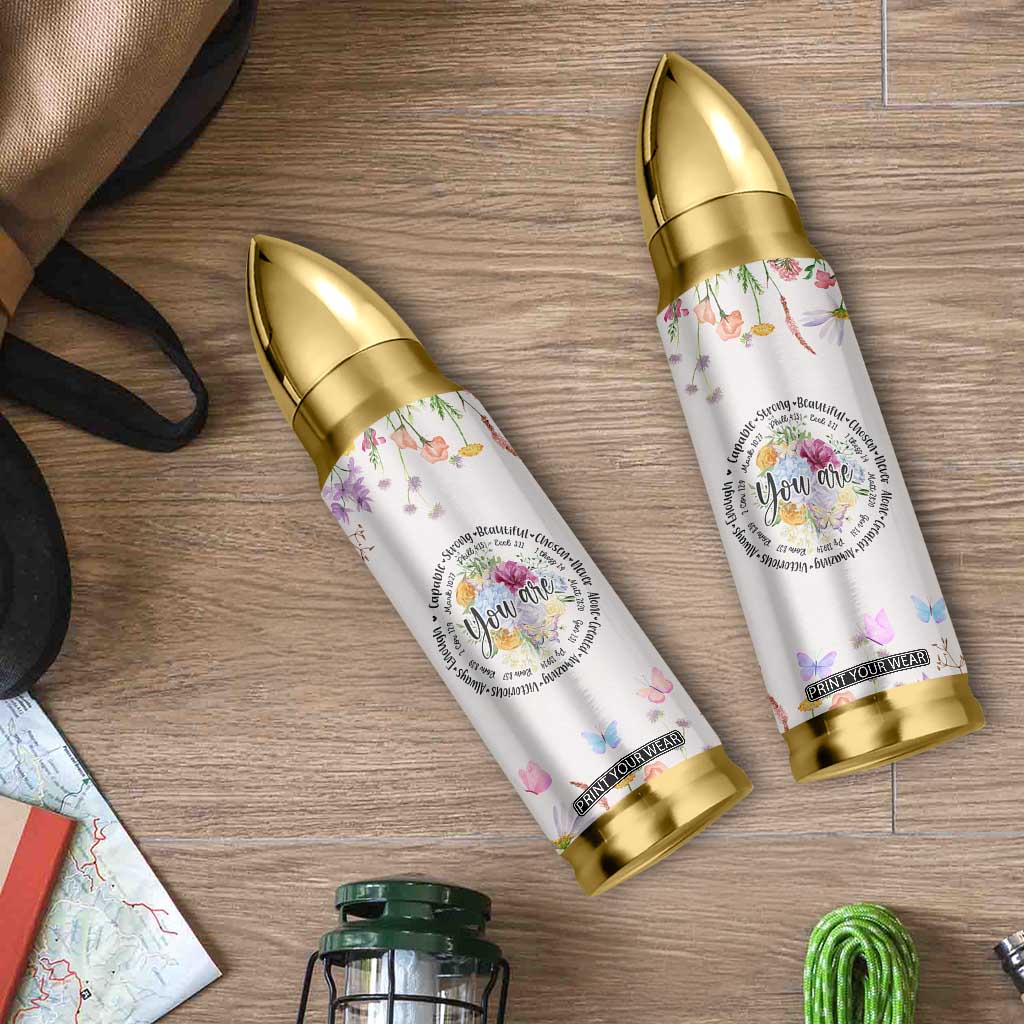 Christian Gifts for Women Bullet Tumbler Inspirational Religious Present Faith Jesus God Bible Verse Gift TB10 Print Your Wear