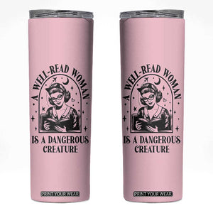 Book Lovers Gifts For Women Skinny Tumbler Funny Readers Librarians Bookaholics TB10 Pink Print Your Wear