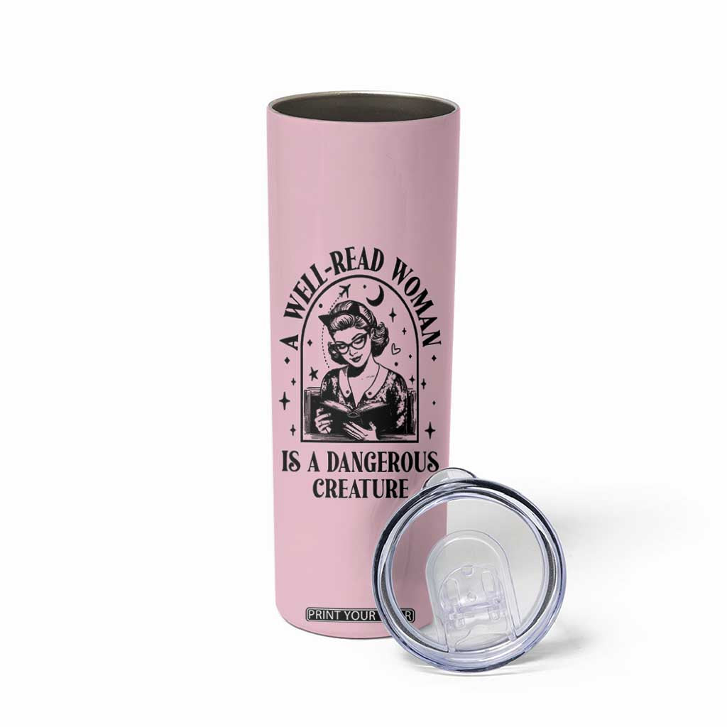 Book Lovers Gifts For Women Skinny Tumbler Funny Readers Librarians Bookaholics TB10 Print Your Wear