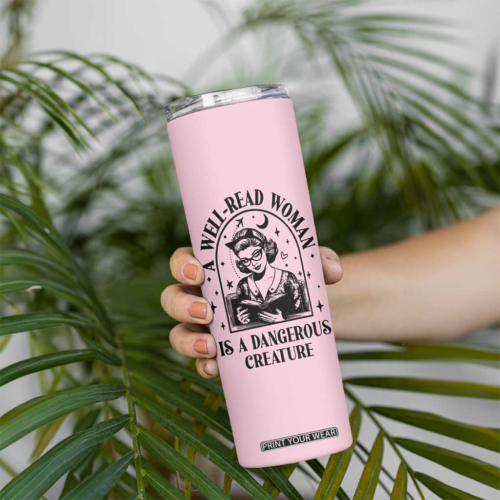 Book Lovers Gifts For Women Skinny Tumbler Funny Readers Librarians Bookaholics TB10 Print Your Wear