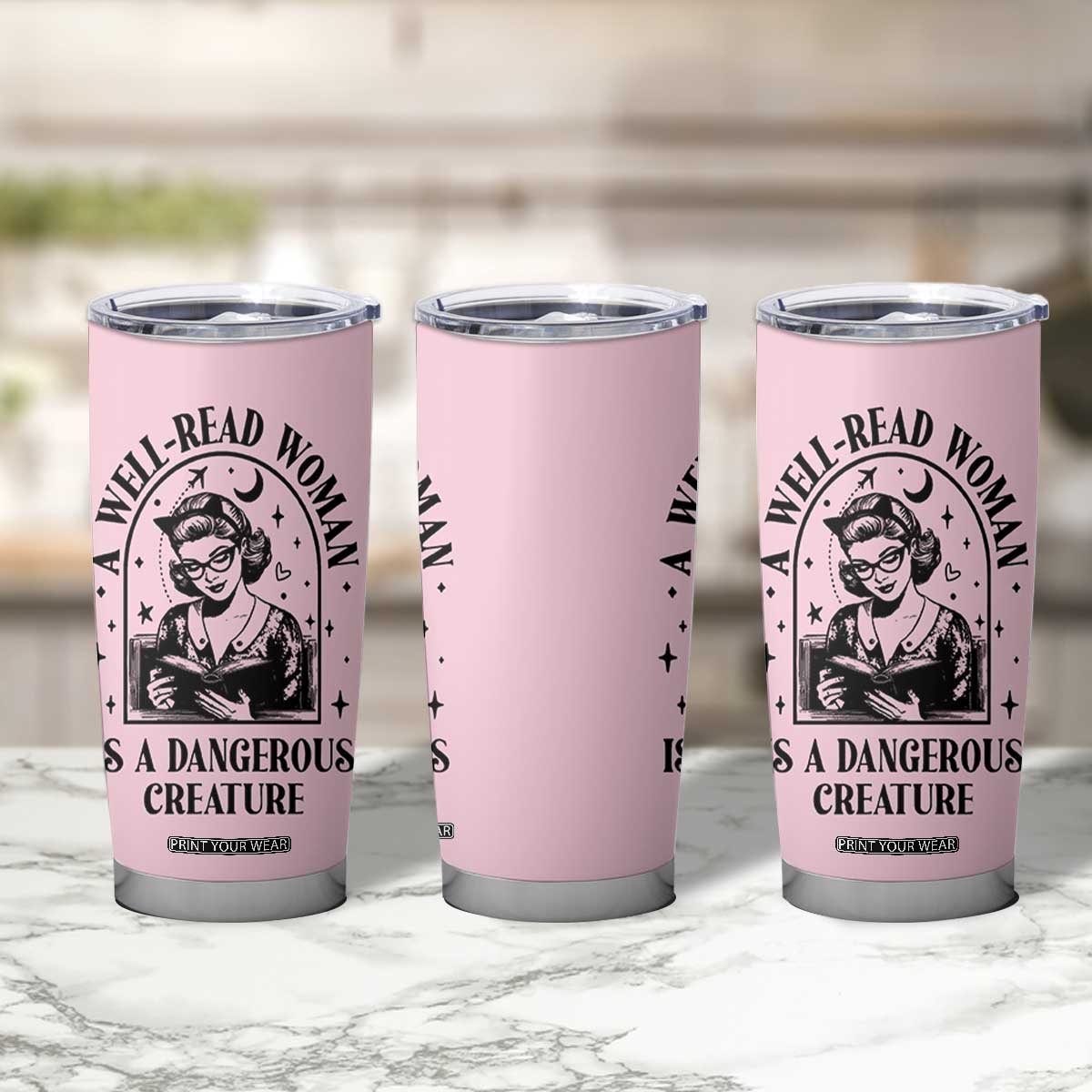 Book Lovers Gifts For Women Tumbler Cup Funny Readers Librarians Bookaholics TB10 Print Your Wear