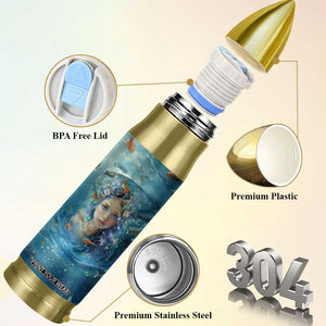 Beach Lovers Gifts For Women Bullet Tumbler Some Girls Are Just Born With The Beach In Their Souls TB10 Print Your Wear