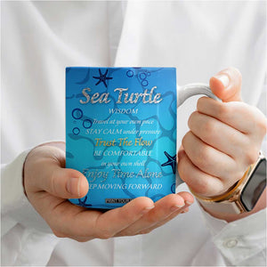 Sea Turtle Gifts For Women Coffee Mug Ocean Beach Themed Animal Lover Gift TB10 Print Your Wear