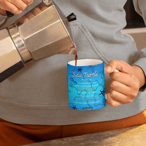 Sea Turtle Gifts For Women Coffee Mug Ocean Beach Themed Animal Lover Gift TB10 Print Your Wear