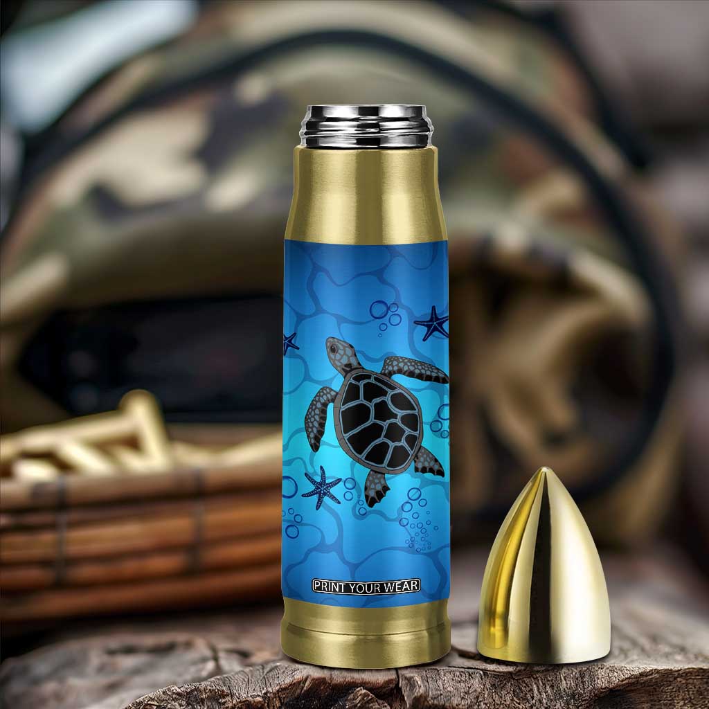 Sea Turtle Gifts For Women Bullet Tumbler Ocean Beach Themed Animal Lover Gift TB10 Print Your Wear