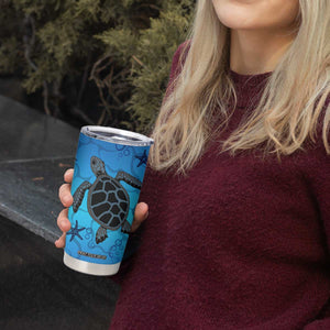 Sea Turtle Gifts For Women Tumbler Cup Ocean Beach Themed Animal Lover Gift TB10 Print Your Wear