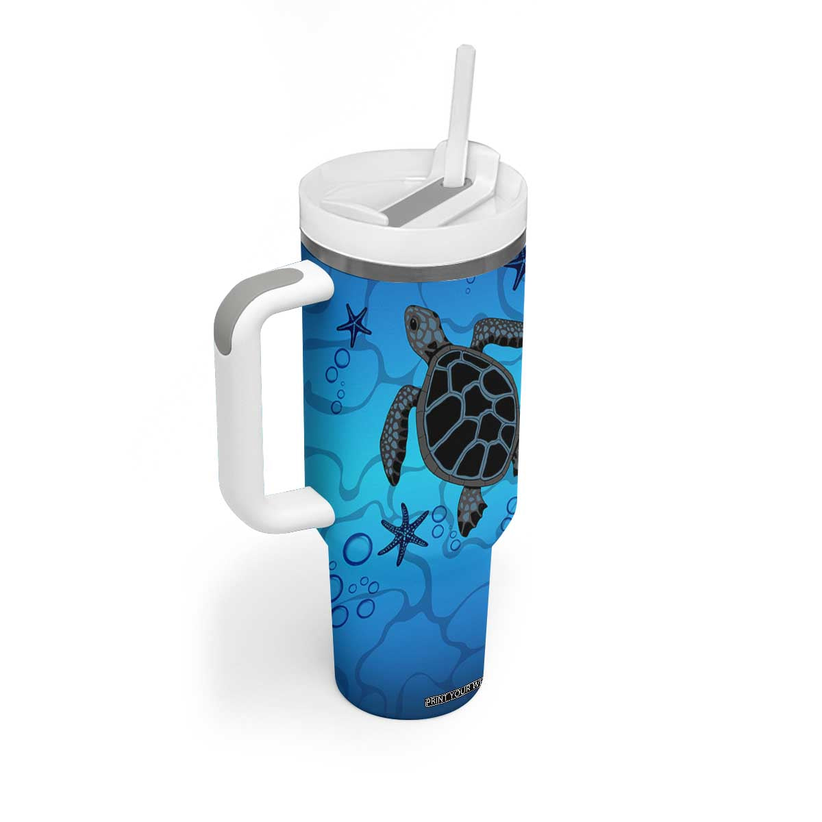 Sea Turtle Gifts For Women Tumbler With Handle Ocean Beach Themed Animal Lover Gift TB10 Print Your Wear