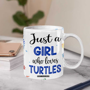 Gifts For Sea Turtle Lovers Coffee Mug Cute Animal Lover Gifts For Women Girl TB10 Print Your Wear