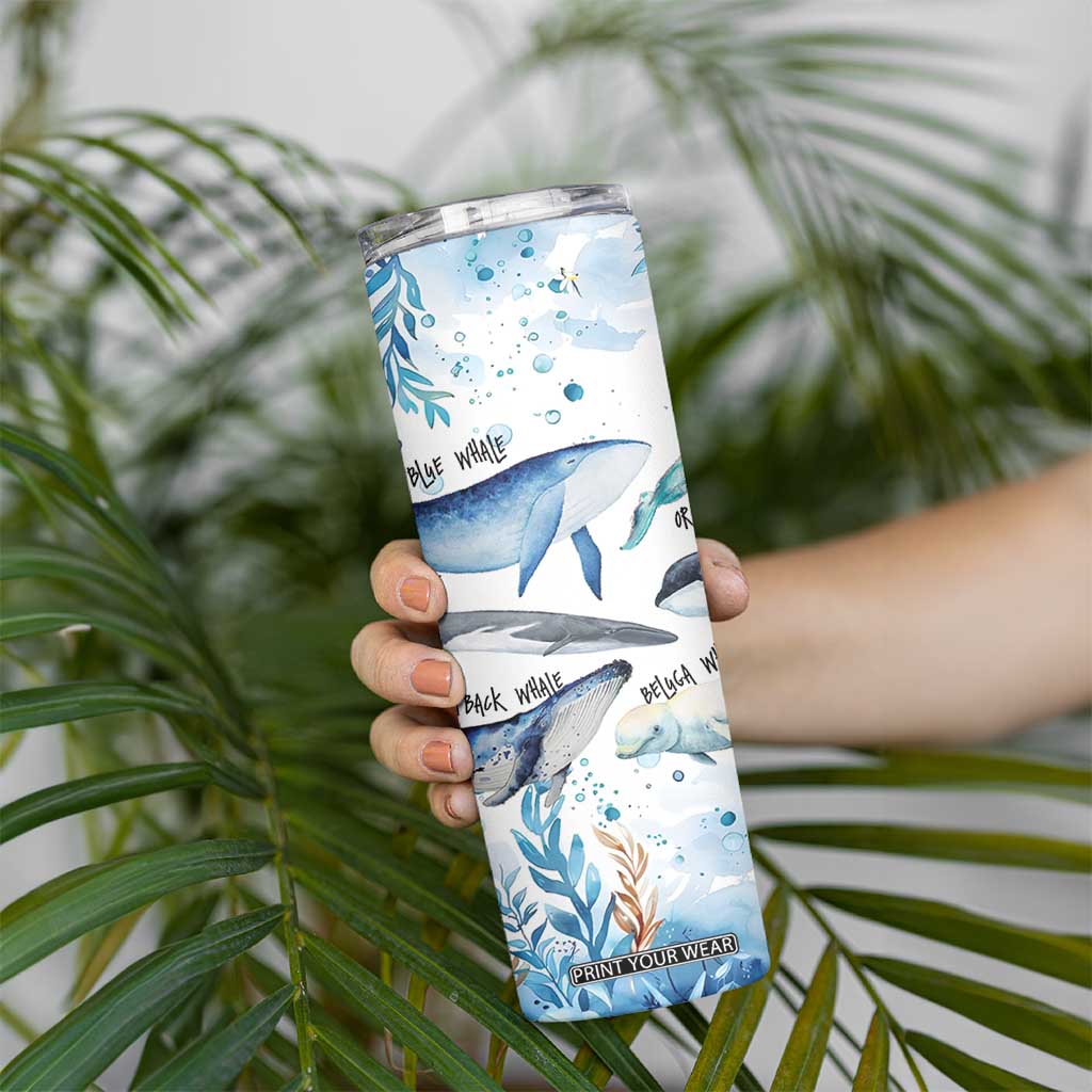 Shark Lovers Skinny Tumbler Ocean Animal Species Of Sharks TB10 Print Your Wear
