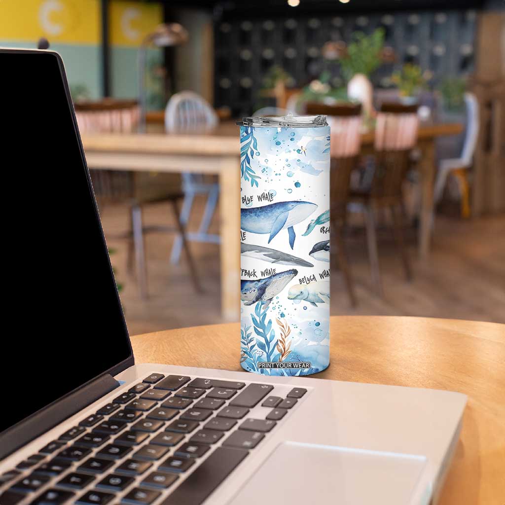Shark Lovers Skinny Tumbler Ocean Animal Species Of Sharks TB10 Print Your Wear