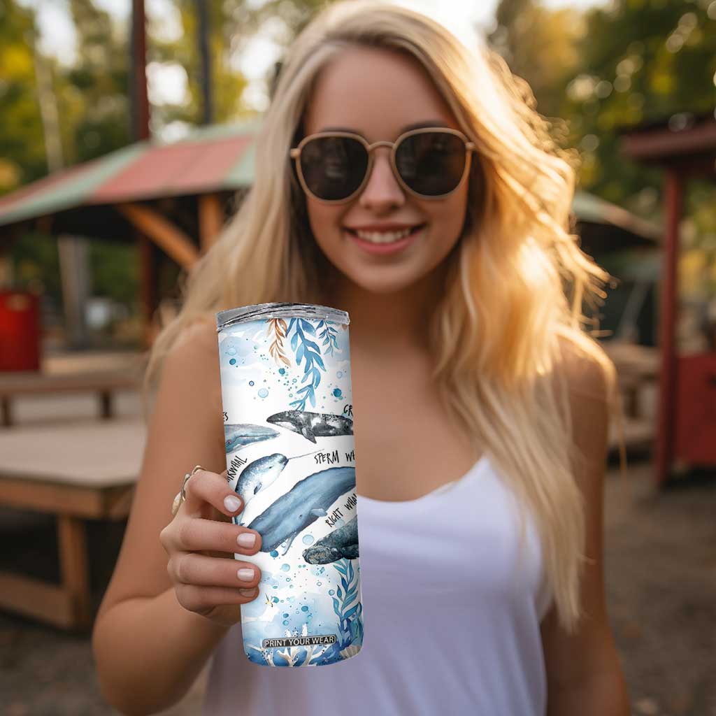 Shark Lovers Skinny Tumbler Ocean Animal Species Of Sharks TB10 Print Your Wear
