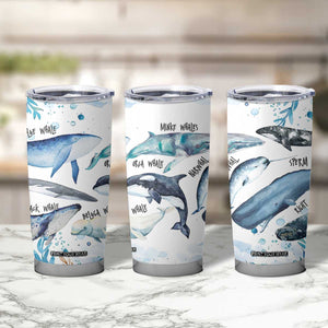 Shark Lovers Tumbler Cup Ocean Animal Species Of Sharks TB10 Print Your Wear