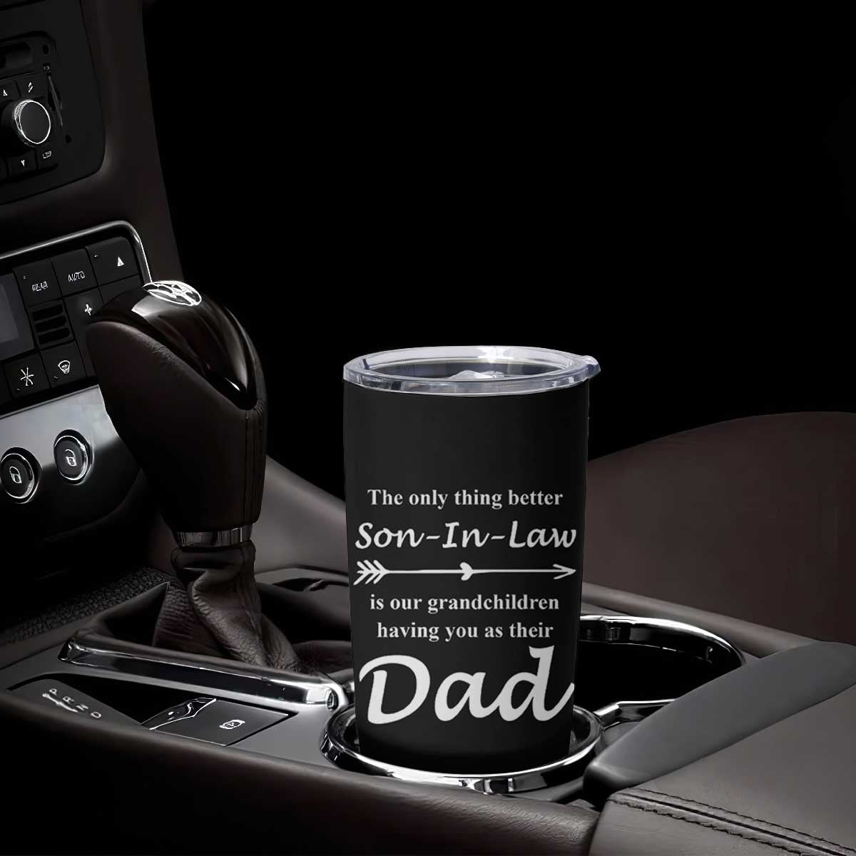 Son In Law Gifts Tumbler Cup Our Grandchildren Having You As Dad SIL Fathers Day Gift From MIL TB10 Print Your Wear