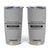 Funny Bonus Dad Gifts Tumbler Cup Stepdad Fathers Day TB10 Grey Print Your Wear