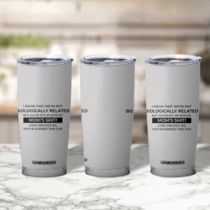 Funny Bonus Dad Gifts Tumbler Cup Stepdad Fathers Day TB10 Print Your Wear