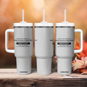 Funny Bonus Dad Gifts Tumbler With Handle Stepdad Fathers Day TB10 Print Your Wear