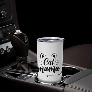 Cat Mama Tumbler Cup Cat Lover Gifts For Women TB10 Print Your Wear