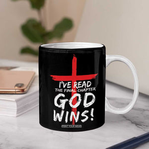 Christian Gifts Coffee Mug I've Read The Final Chapter God Wins Faith Cross TB10 Print Your Wear