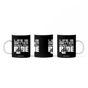 Funny Motorcycle Coffee Mug Bike Motorcyclist Motorcycle Rider Biker Club TB10 Print Your Wear