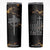 Christian Faith Over Fear Skinny Tumbler Religious Jesus Saves Cross US Flag Prayer Patriotic TB10 Black Print Your Wear