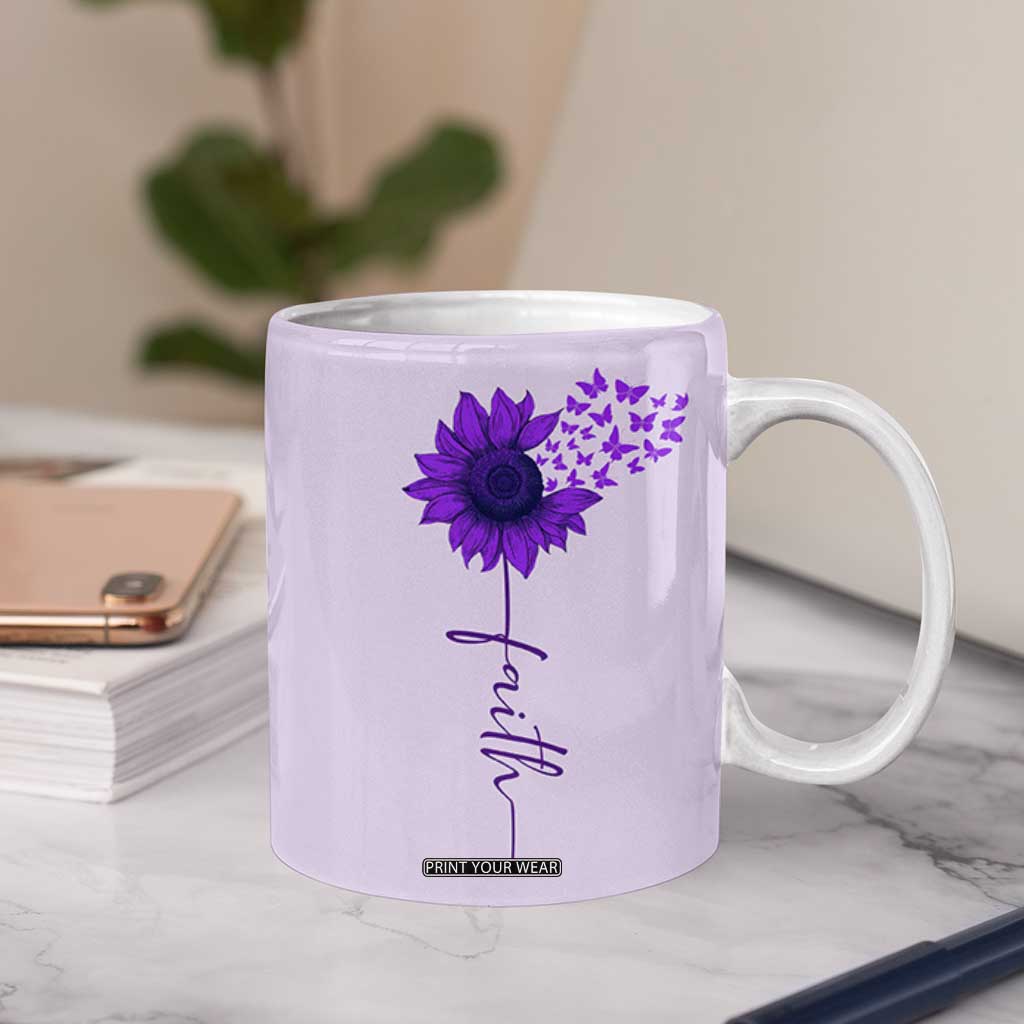 Christian Gifts for Women Faith Coffee Mug Inspirational Religious Bible Gift for Her TB10 Print Your Wear