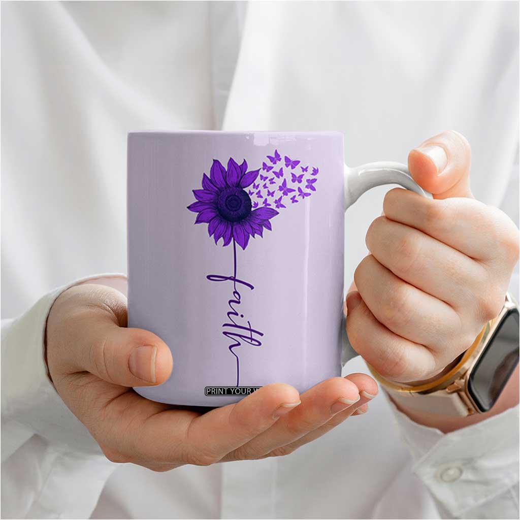 Christian Gifts for Women Faith Coffee Mug Inspirational Religious Bible Gift for Her TB10 Print Your Wear
