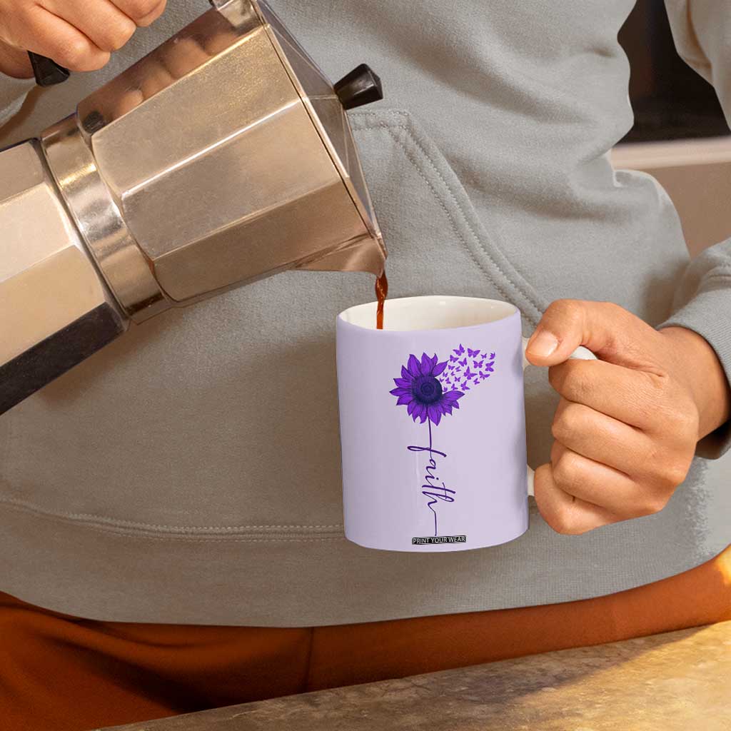 Christian Gifts for Women Faith Coffee Mug Inspirational Religious Bible Gift for Her TB10 Print Your Wear