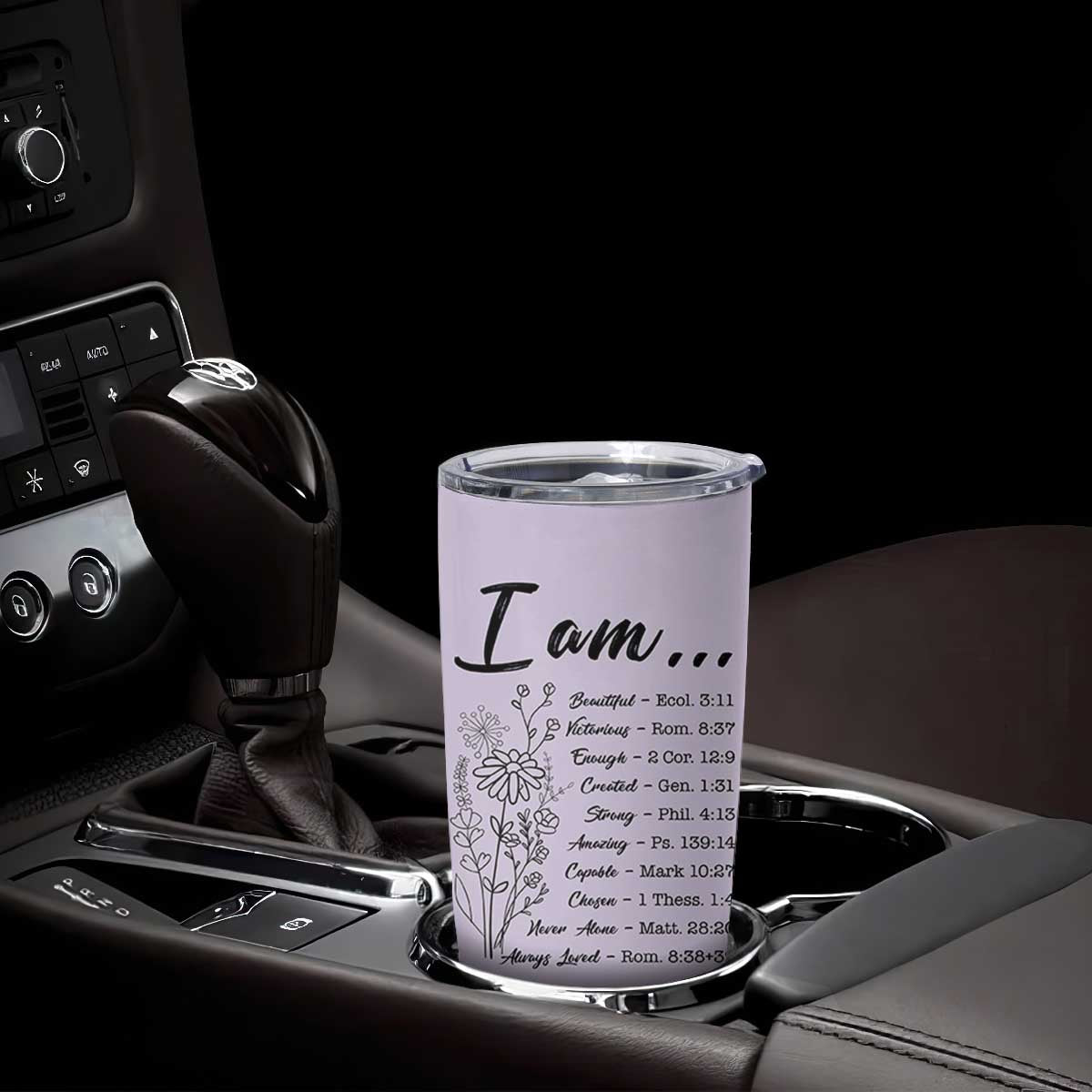 Christian Gifts for Women Faith Tumbler Cup Inspirational Religious Bible Gift for Her TB10 Print Your Wear