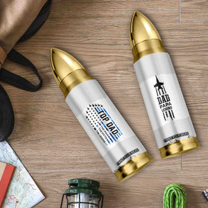 Fathers Day Dad Gifts Bullet Tumbler From Daughter Son Dad Birthday Gift Camo US Flag TB10 Print Your Wear