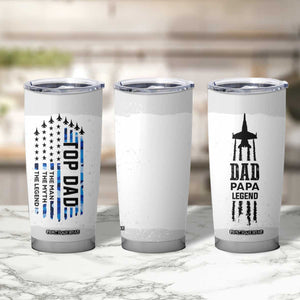 Fathers Day Dad Gifts Tumbler Cup From Daughter Son Dad Birthday Gift Camo US Flag TB10 Print Your Wear